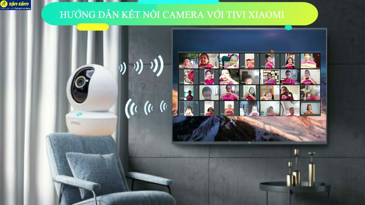 Kết nối camera với tivi bằng cáp HDMI