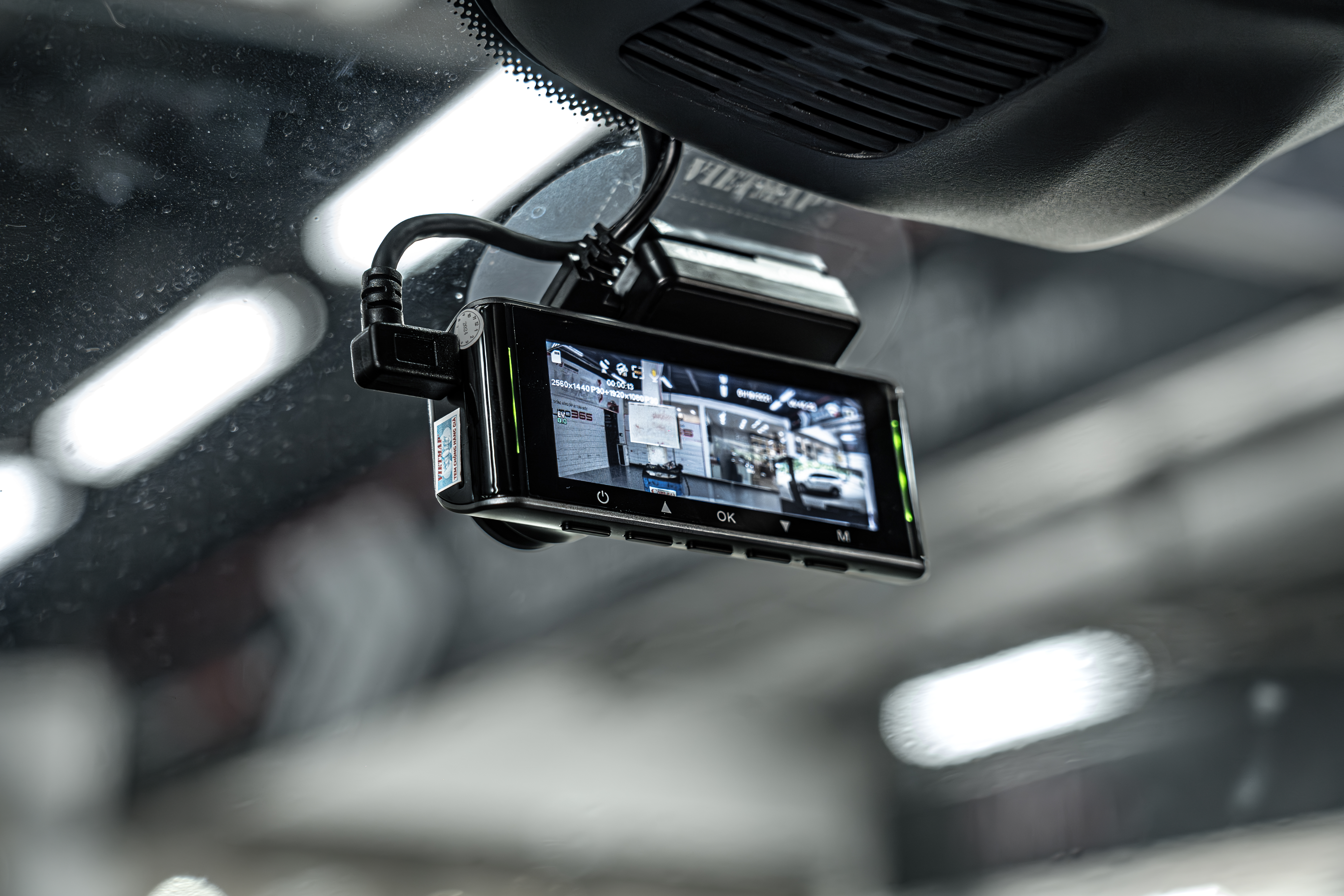 cài đặt camera hành trình trên điện thoại