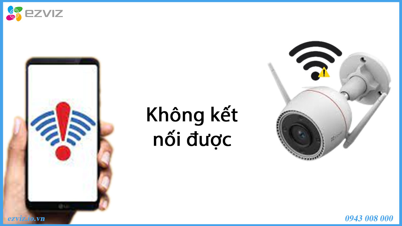 camera không kết nối được wifi tại nhà