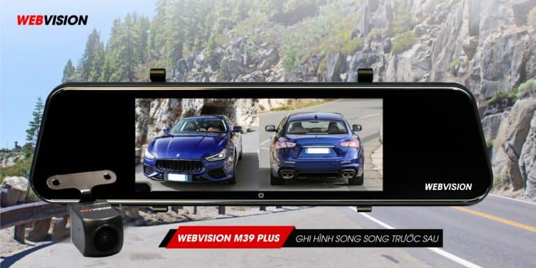 Camera Hành Trình Webvision M39X 2K Chính Hãng, Chất Lượng 7 Camera Hành Trình Webvision