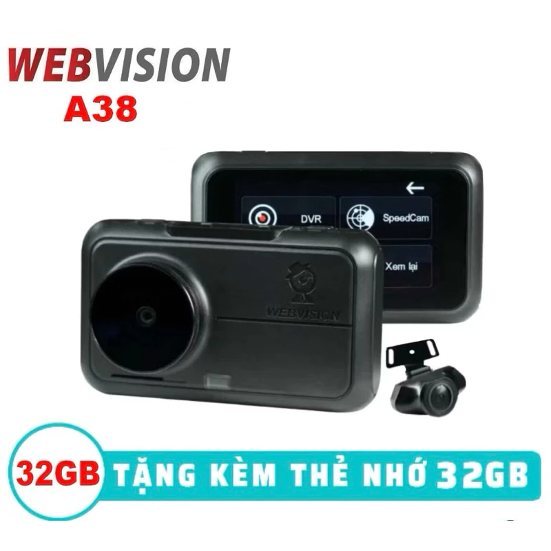 Camera Hành Trình Ô Tô Webvision 2K Chính Hãng Cao Cấp